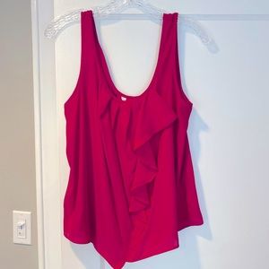 Hot pink BCBGeneration size M polyester tank